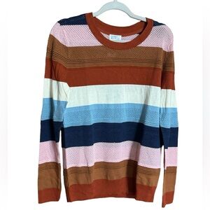 NWT Market & Spruce Rowan Textured Cotton Pull Over Top Sz M